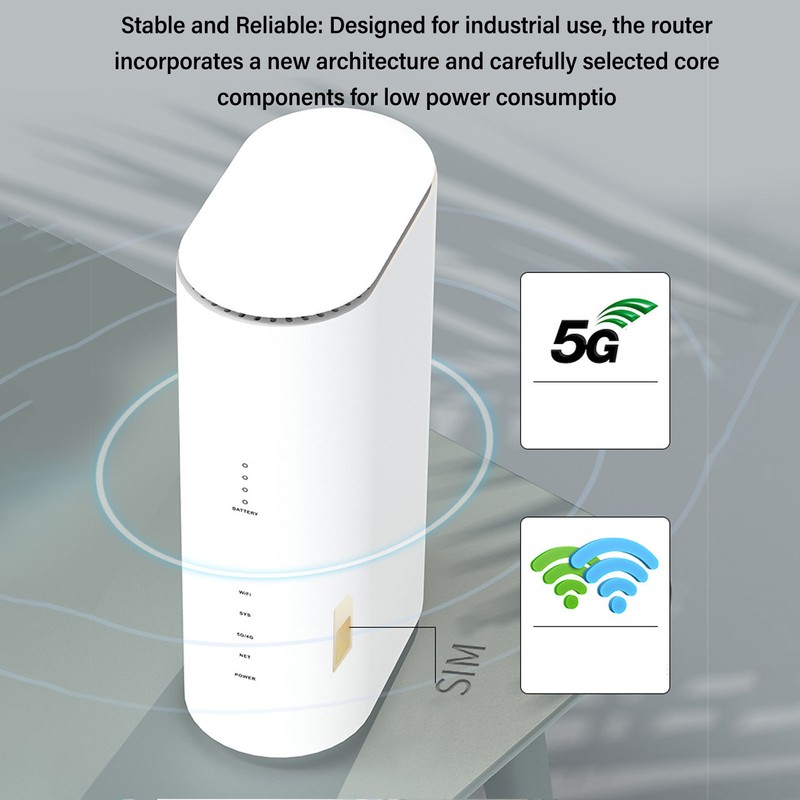 5G Router CPE WiFi 6 Router Dual Band Gigabit Ethernet