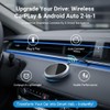 GPY 2-in-1 Wireless CarPlay Adapter 2026 for Apple & Android