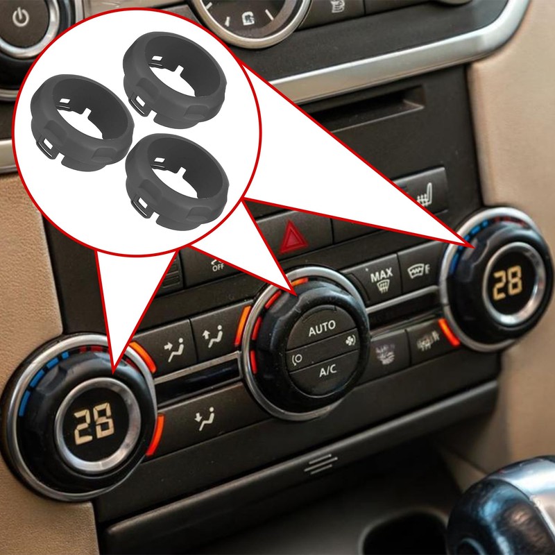 Yestree Central Console A/C Volume Control Knob for Land Rover