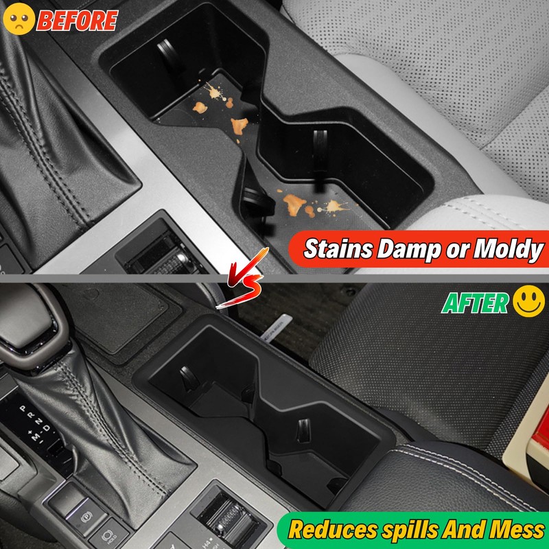 Center Console Cupholder Insert for 2025 2024 Toyota Land Cruiser