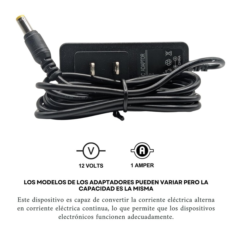 Eliminador Cargador Fuente Adaptador Tira De Led 12v (1 amper)