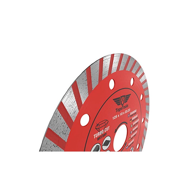 1 x TopsTools TTDT125 125mm (5 inch) x 10mm x