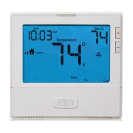 T805 Programmable 7 Day Single Stage Thermostat (1H/1C)