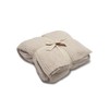 Barefoot Dreams CozyChic Ribbed Bed Blanket Full/Queen Stone