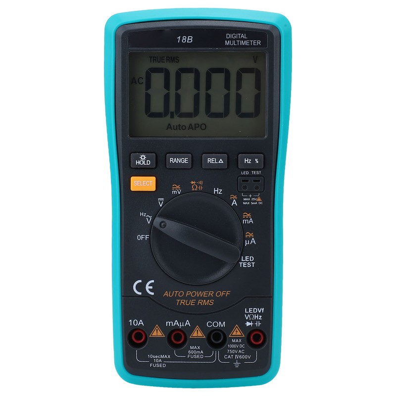 Digital Multimeter Tester Delayed Backlight High Accuracy Electrical Voltmeter Tester