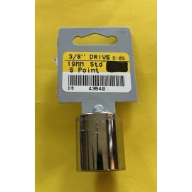 Craftsman 19 MM Shallow Socket 3/8” Drive 6 Point 43549 G Series New USA