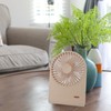 Desk Fan Foldable Portable Strong Wind Desktop Table Cooling Fan