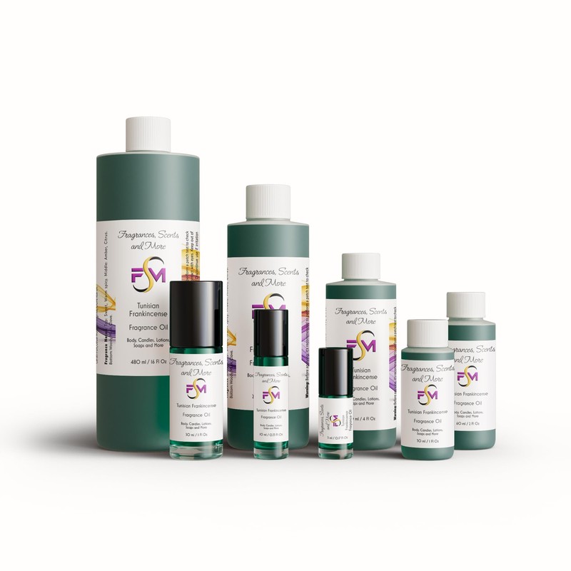 Tunisian Frankincense Fragrance Oil - 0.33 Fl Oz Glass Roll
