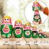 AEVVV Matryoshka Russian Doll Set 7 pcs - Nesting Dolls