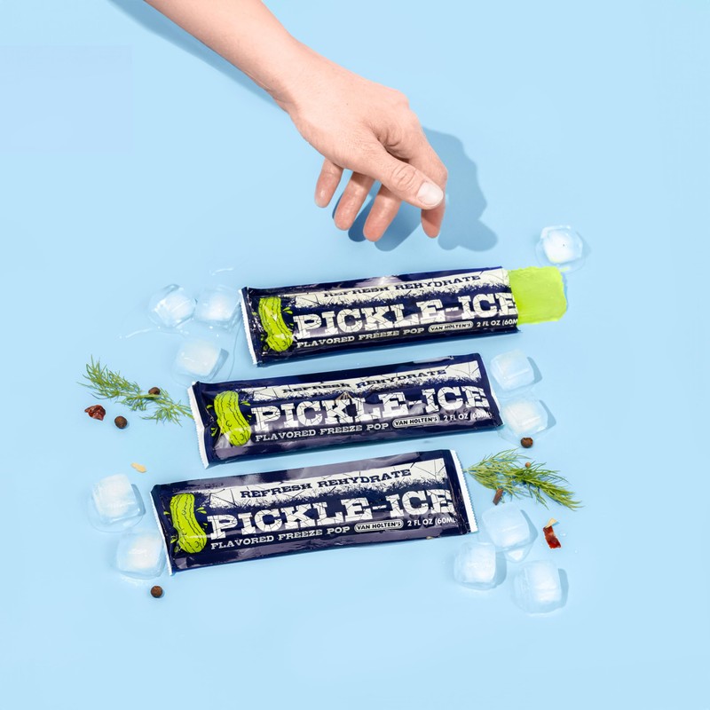 Van Holten's Pickles - Pickle-Ice Freeze Pops - 8 Pack