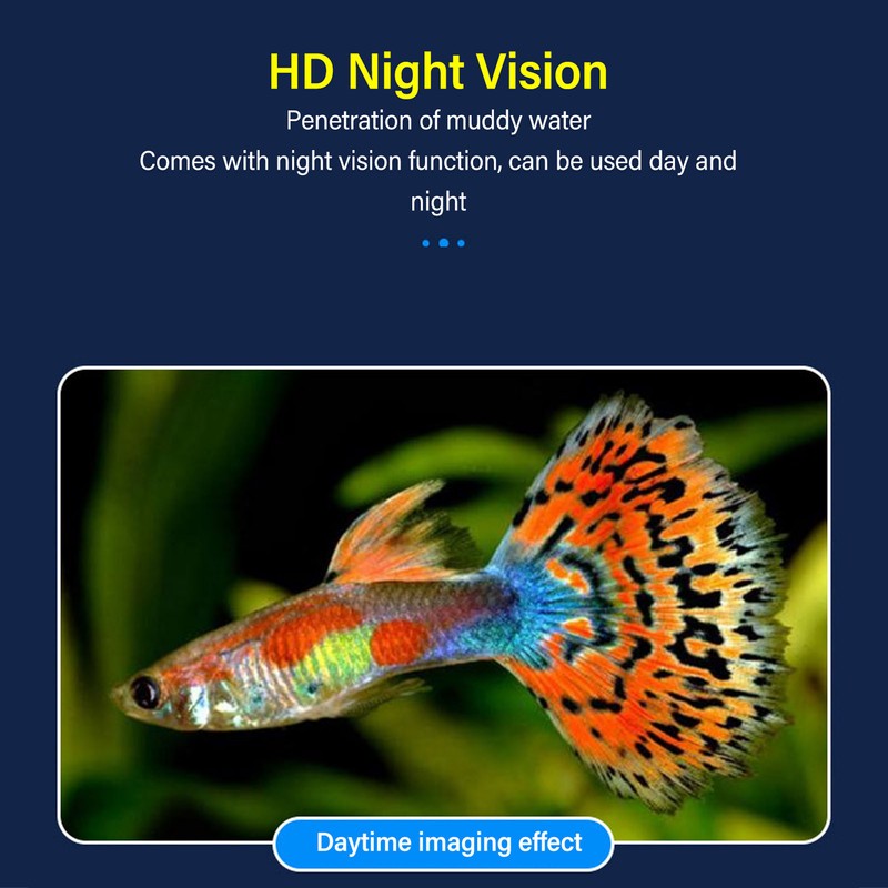 Fishing Camera Night Vision Waterproof 2000cd 5.0 Inch Touch Screen