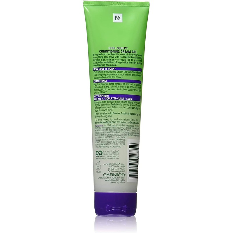 Garnier Fructis Style Curl Sculpting Cream-Gel, Extra Fuerte 5 oz,