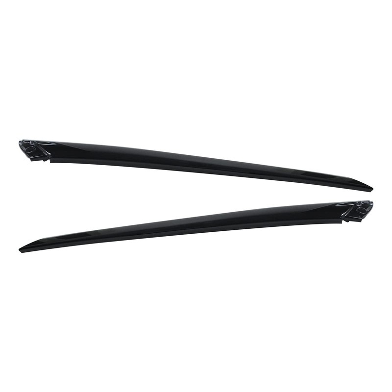 Pair(2) Exterior Molding Garnish Windshield Trim for 2014-2019 K-i-a Soul