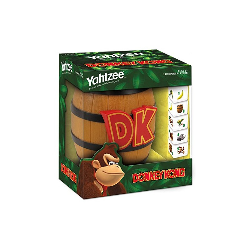 USAOPOLY Yahtzee: Donkey Kong Game for 96 months to 1188