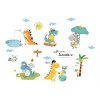 DaraBaby Vinil Decorativo Infantil Dinosaurios Habitación Niño Bebe