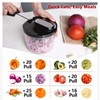 SUREWIN Manual Food Processor 1000ML Large Capacity Pull String Vegetable