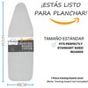 ZIRONG Funda para Burro de Planchar, 147 x 48 CM,