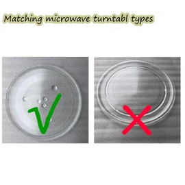 2 PCS Microwave Oven Turntable Coupler Y-Shaped Shaft Holder Glass Tray Guide Support with Port for 1.6cm Height Roller(Color Random)