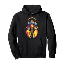 Lobster Crustaceans Large Crab Red Lobsters Cute Lobster Pullover Hoodie