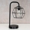 levandeo Table Lamp Metal Black LED 33 cm High Lamp