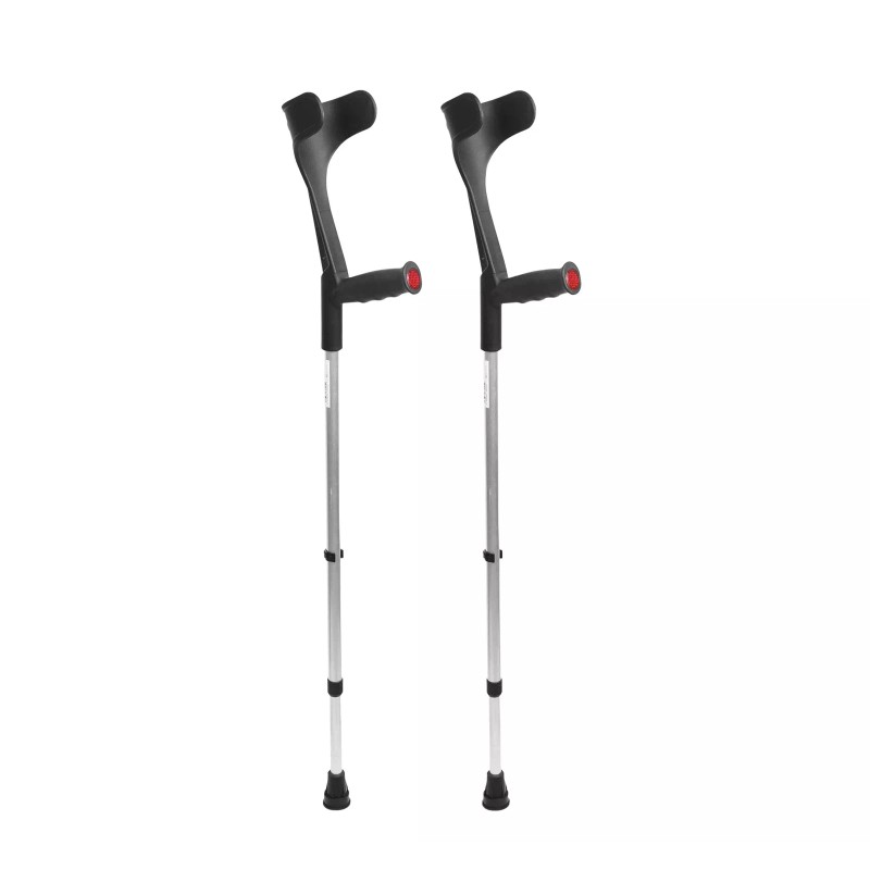 Pepe - Forearm Crutches for Adults (x2 Units, Open Cuff),