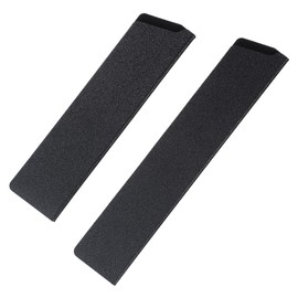 2 PCS Black Knife Cover Sleeves, Black Knife Sheaths for Kitchen Knives 8"-10", ABS Universal Kitchen Knife Edge Guard Protector Sleeve for Home Kitchen