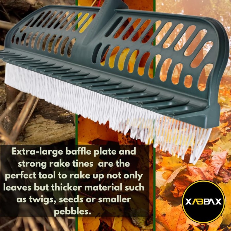 XABBAX Artificial Turf Rake | Extra Length - Heavy Duty