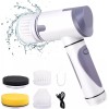 Tornado New Electric Spin Scrubber Cordless with 4 cleaning heads