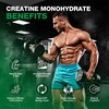 Creatine Monohydrate Gummies - 5g Creatine for Women Men, Enhanced