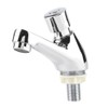 Public Ktchen Bathroom Chrome Plated Self Closing Water Saving Time