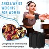Wrist Weights, 2Pack Wrist Ankle Weights for Women & Men,