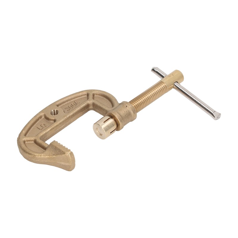Welding Ground Clamp Brass Good Electrical Conductivity Anti Oxidation G