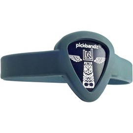 PickBandz YouthTimberwolfGray Bracelet Holder for Plectrum