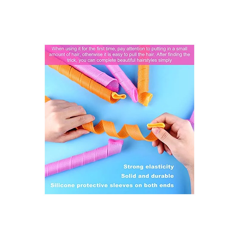 TUPARKA Paquete De 30 Rizadores De Pelo Mágicos Tuparka, Rizos