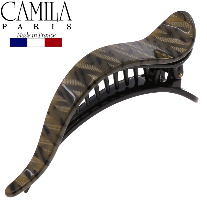 Camila Paris CP2509 French Hair Clips for Women, Hair Side