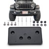 WOZUA Front Bumper License Plate Bracket Mount Holder for 2018