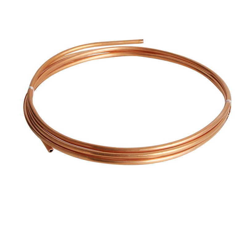 Aopin Red Copper Cooling Pipe ID 4mm / 4/25" x