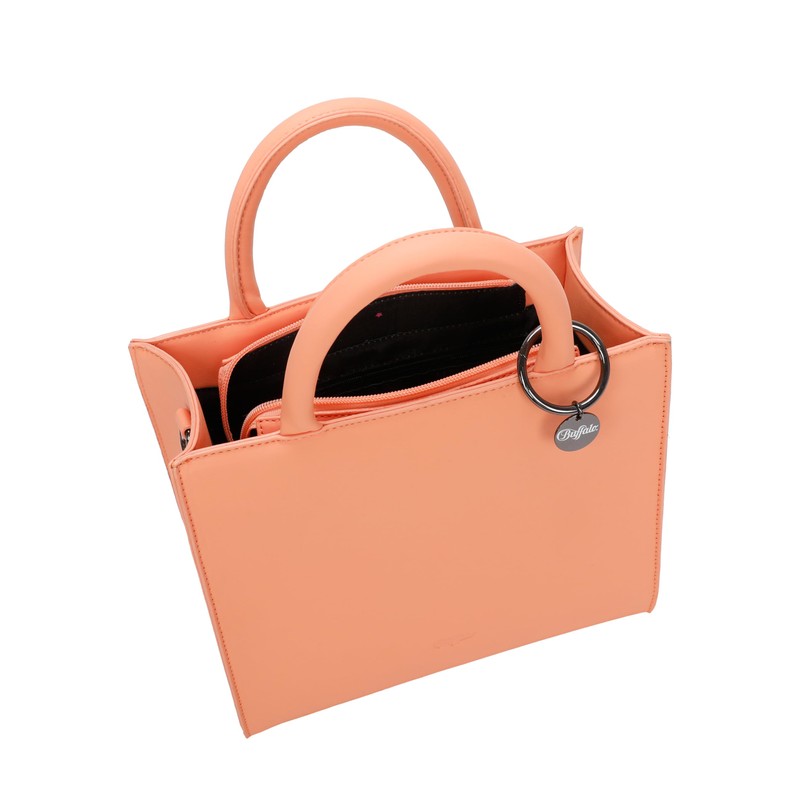 Buffalo Women's Big Boxy Muse Soft Orange Shopper, Soft Orange