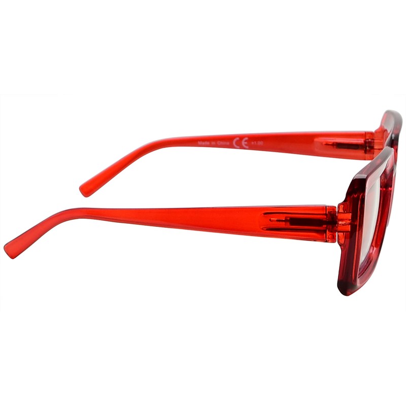 Reducblu 4 Pack Progressive Multifocus Reading Glasses for Women -