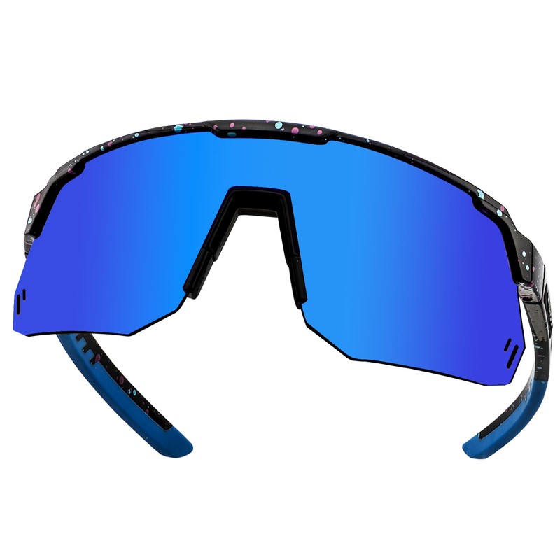 QLIFE Polarized Sports Glasses for Men Women, UV400 Protection Cycling