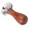 53mm Coffee Tamper with Wooden Handle Stainless Steel Coffee Powder