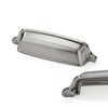 CABDM 6 Pack 3-3/4 inch (96mm) Brushed Satin Nickel Cabinet