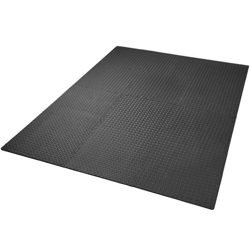 TecTake Protector mat set fitness mat | Non-slip, dirt-resistant |