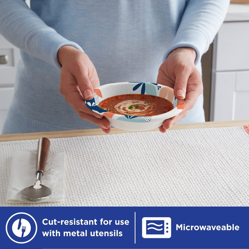 Dixie Dixie® 10 OUNCE PAPER BOWLS, 72 COUNT (Pack of