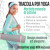 TECEUM Cintura Premium per Tappetino Yoga in Morbido Cotone Universale