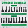 GURADESIGN 107-Piece Magnetic Screwdrivers Set with Case, Screw Driver Set,