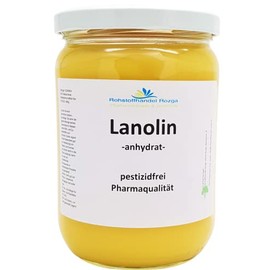 Lanolin anhydrate pesticide-free Ph. Eur. 10.5 wool wax wool grease lanea apes ointment base lanolin anhydride anhydride anhydrous