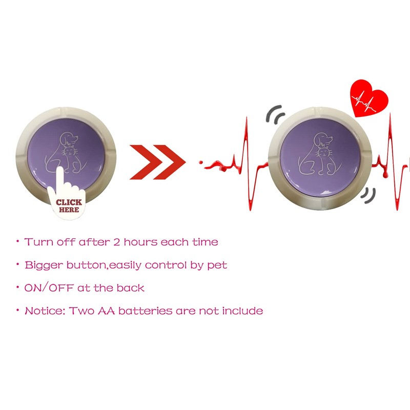 Hana Panda Heart Beat Puppy Behavioral Aid Toy (heartbeat)