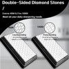 Diamond Sharpening Stones, Chisel Sharpening Kit with Chisel Honing Guide,