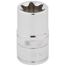 Draper 34340 TX-Star 1/2 Inch Square Drive E18 Socket